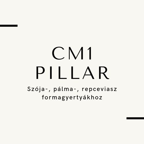 CM 1 Pillar natural wax 1kg