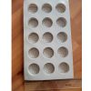 Rounded flower silicon mould