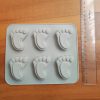 Baby feet silicon mould 