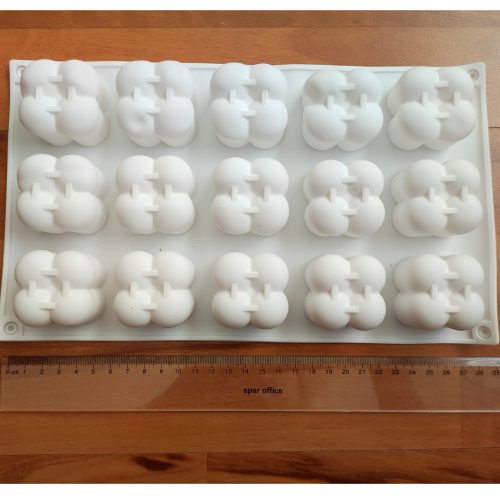 Small bubble silicon mould 