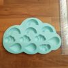 Cloudly rainbow silicon mould