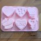 Big heart silicon mould