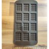 Small chocolate bar silicon mould