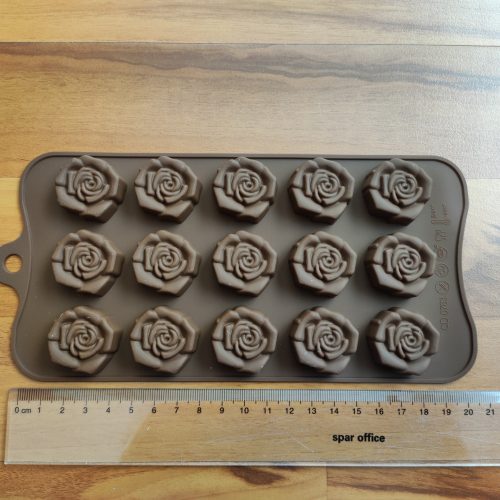 Small rose silicon mould