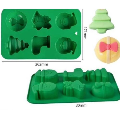 Mixed christmas silicon mold