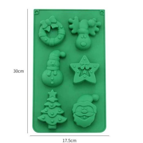 Silicon mold for christmas