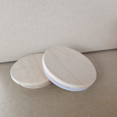 8 cm wooden lid